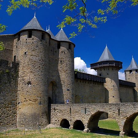 Ma Pierre A L'Edifice, Face A La Cite Vue Sublime, Studio Avec Terrasse Carcassonne Dış mekan fotoğraf