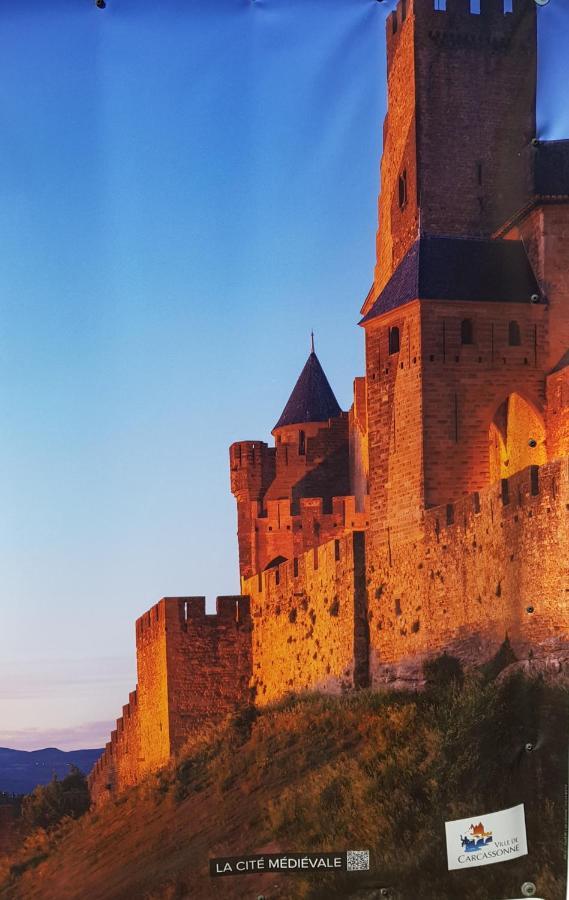 Ma Pierre A L'Edifice, Face A La Cite Vue Sublime, Studio Avec Terrasse Carcassonne Dış mekan fotoğraf