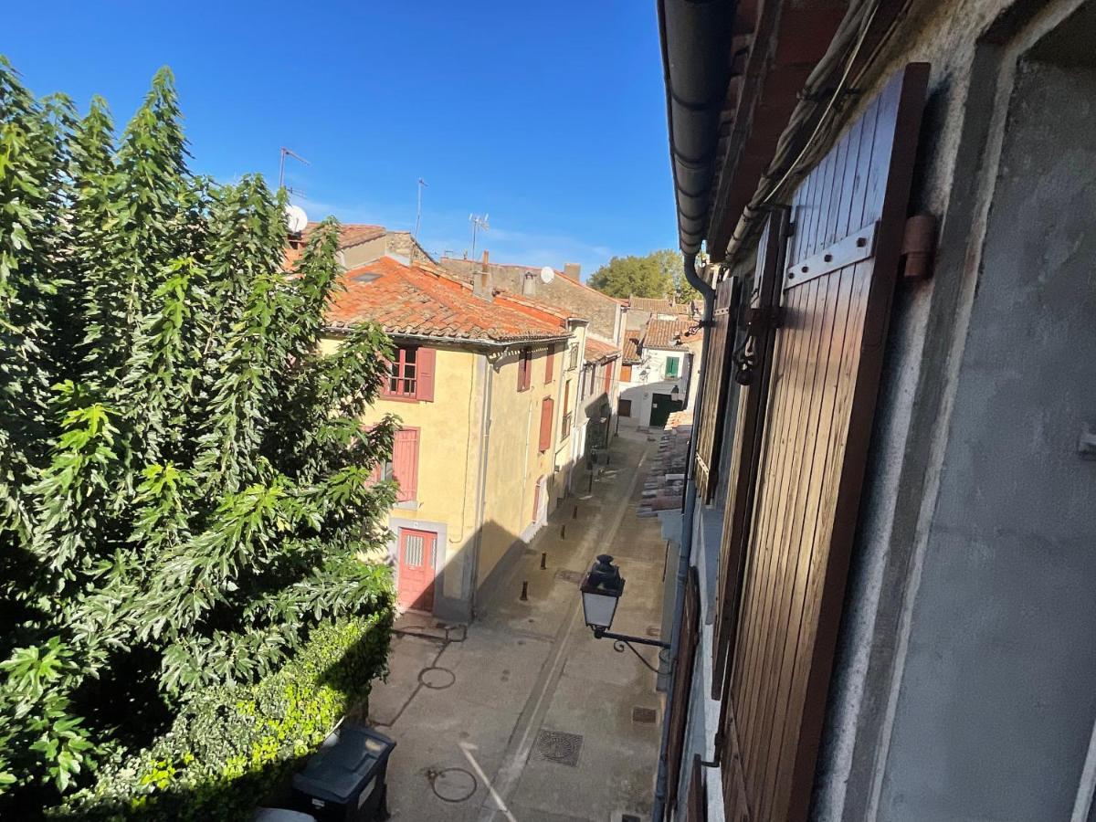 Ma Pierre A L'Edifice, Face A La Cite Vue Sublime, Studio Avec Terrasse Carcassonne Dış mekan fotoğraf