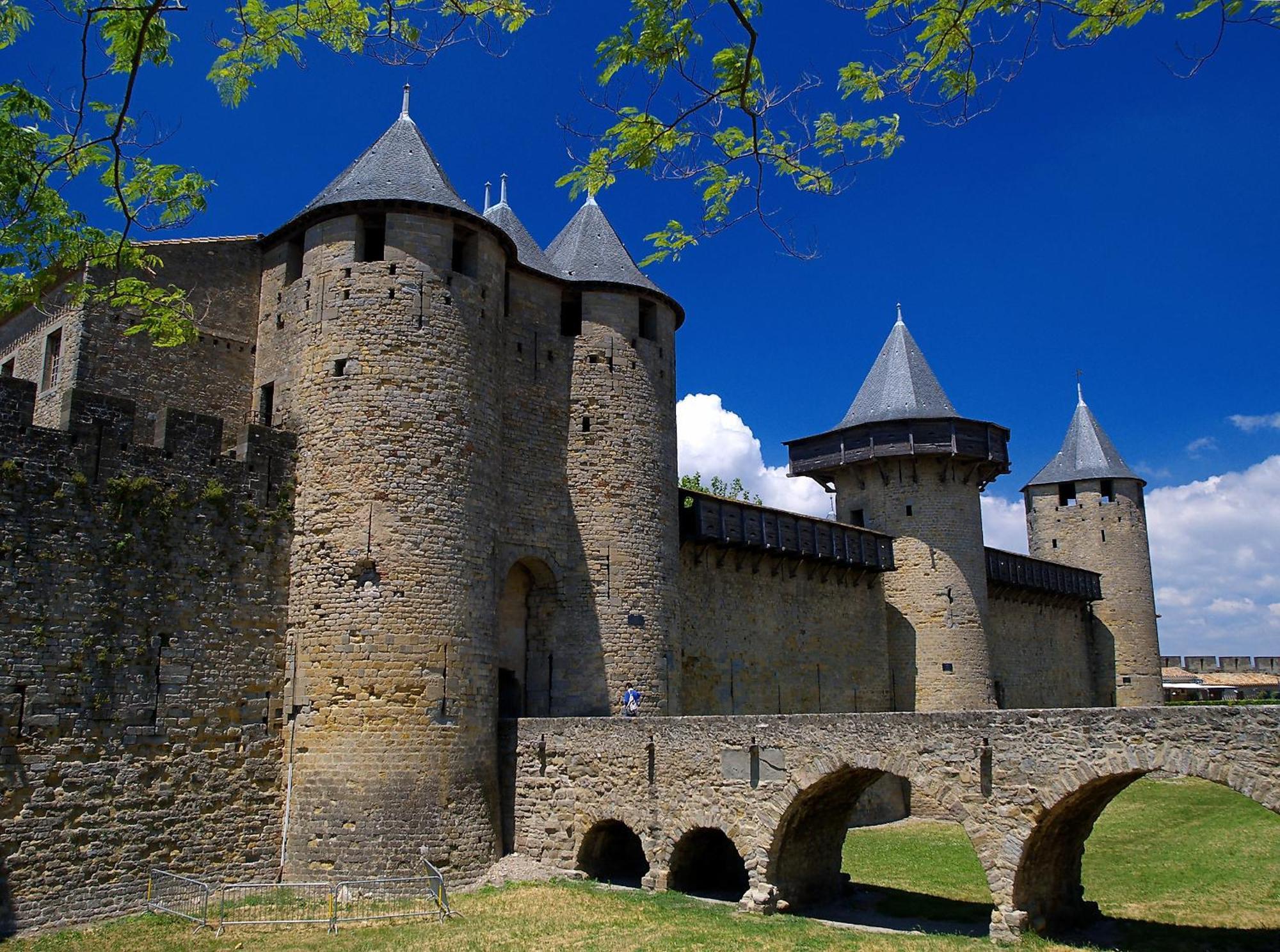 Ma Pierre A L'Edifice, Face A La Cite Vue Sublime, Studio Avec Terrasse Carcassonne Dış mekan fotoğraf